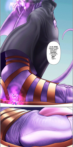 anthro claws clothing dialogue duo extreme_size_difference feet female foot_fetish foot_focus footwear low-angle_view macro magic male male/female micro purple_body sandals shoes shrinking size_difference size_transformation speech_bubble text toe_claws transformation 6o6furrart mythology dragon mythological_creature mythological_scalie scalie english_text hi_res