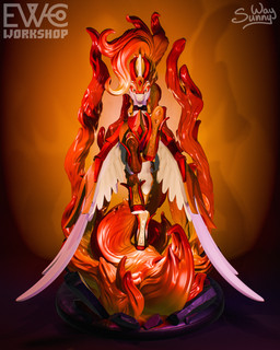 ambiguous_gender armor craft ewc_workshop fangs feral figurine fire flying headgear helmet horn muscular open_mouth sculpture sharp_teeth solo statue teeth tongue wings sunny_way friendship_is_magic hasbro my_little_pony mythology daybreaker_(mlp) equid equine mammal mythological_creature mythological_equine winged_unicorn 3d_(artwork) 3d_model_showcase 4:5 digital_media_(artwork) hi_res zbrush_(artwork)