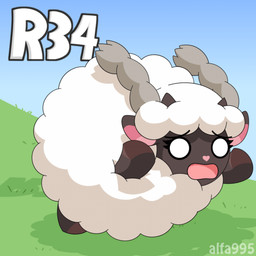 ambiguous_gender animated_gif daww feral fur horn open_mouth pink_nose rolling solo text white_body white_fur white_wool wool_(fur) alfa995 nintendo pokemon bovid caprine generation_8_pokemon mammal pokemon_(species) wooloo 1:1 2019 2d_animation animated digital_media_(artwork) loop short_playtime