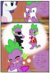 absurd_res apron blue_eyes blush comic cute dialog dragon duo english_text equine eyes_closed eyewear fangs female feral friendship_is_magic fur green_eyes hair hi_res horse inside jacket male mammal my_little_pony open_mouth pony purple_hair purple_scales pyruvate rarity_(mlp) slit_pupils spike_(mlp) sunglasses text thought_bubble white_fur young
Rating: Safe
Score: 3
User: Jatix
Date: April 20, 2014