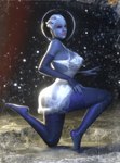 armwear big_breasts blue_body blue_eyes blue_skin breasts butt clothing elbow_gloves eyebrows feet female fingerless_gloves garter_straps glistening glistening_body glistening_skin gloves handwear legwear lingerie not_furry solo space_helmet stockings smitty34 bioware electronic_arts mass_effect liara_t'soni alien alien_humanoid asari humanoid 2025 3d_(artwork) absurd_res digital_media_(artwork) hi_res
