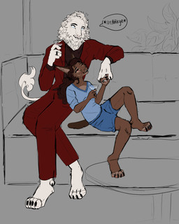 alternate_species anthro barefoot beverage black_claws black_eyebrows black_text blue_bottomwear blue_clothing blue_eyes blue_shirt blue_shorts blue_topwear bottomwear brown_body brown_fur brown_hair claws clothed clothing cocktail_glass container cup dialogue drinking_glass duo ear_tuft eyebrows eyelashes feet female fully_clothed fur furniture furrification glass glass_container glass_cup hair hand_holding holding_beverage holding_glass holding_object houseplant leaning_on_another leucistic long_hair male male/female mane on_sofa red_clothing red_suit shirt short_tail shorts sitting sitting_on_sofa size_difference snout sofa speech_bubble suit table tail tail_tuft text topwear tuft whisker_spots white_body white_fur white_mane chorny_vasiliok the_hunger_games coriolanus_snow lucy_gray_baird caracal caracal_(genus) felid feline lion mammal pantherine 2024 4:5 belarusian_text colored_sketch digital_drawing_(artwork) digital_media_(artwork) flat_colors handwritten_text hi_res partially_colored sketch translation_request
