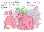 ambiguous_gender duo feral humor simple_background text white_background anonymous_artist bandai_namco digimon nintendo pokemon digimon_(species) gastropod generation_1_pokemon marine mollusk pokemon_(species) shellder shellder_(slowbro) shellmon slowbro crossover english_text