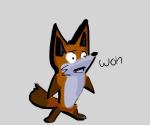 anthro chibi fur gloves_(marking) leg_markings male markings multicolored_body multicolored_fur simple_background socks_(marking) solo what wide_eyed nuttbutt woah_(meme) crash_fox canid canine fox mammal 2017 6:5 digital_media_(artwork) low_res meme