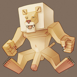abstract_art anthro big_penis cubism erection feet genitals huge_penis low_poly male muscular muscular_male pecs penis pink_feet polygonal_body pubes simple_background solo square_head tongue tongue_out ravuer felid lion mammal pantherine 1:1 hi_res