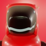 anthro close-up derp_eyes glistening glistening_body goofy_smile humor inflatable latex looking_at_viewer machine male red_background red_body simple_background solo foxygrandpaa animate_inanimate living_inflatable protogen robot 1:1 3d_(artwork) blender_(artwork) digital_media_(artwork) hi_res meme