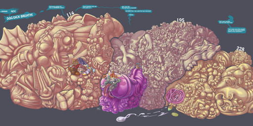 all_the_way_through anal anal_vore anus balls belly big_balls big_belly big_penis body_in_urethra body_outline buckteeth bulge butt cock_vore detailed_bulge extreme_size_difference face_imprint frottage gaping gaping_anus genitals hand_imprint head_first huge_balls huge_belly huge_penis hyper hyper_balls hyper_belly hyper_genitalia hyper_penis imprint macro male male/male male_pred many_prey_at_once mass_vore micro multiple_penetration multiple_pred multiple_prey number oral_vore overweight overweight_male partially_inside penetration penile penis penis_imprint penises_touching prey_count recursive_vore sex sex_inside_body size_difference smaller_pred stretched_mouth stretched_urethra stretchy_bulge teeth text urethra vore roco nintendo pokemon faro jito velo cinderace eevee generation_1_pokemon generation_8_pokemon mammal pokemon_(species) absurd_res english_text hi_res huge_filesize brother_(lore) incest_(lore) sibling_(lore)