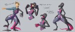 after_transformation anthro badroy bound encasement female generation_7_pokemon goo_transformation hi_res male nintendo pokemon pokemon_(species) salazzle thick_thighs transformation transformation_sequence