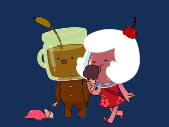 bag beverage cattail_(plant) cherry clothed clothing container cup dessert dirt dress duo eating eating_food female food food_hair footwear fruit fully_clothed glass glass_container glass_cup ice_cream ice_cream_cone licking licking_food male mug not_furry plant pseudo_hair sandals shoes shoulder_bag soda standing tongue tongue_out toony walking discount-supervillain adventure_time cartoon_network cherry_cream_soda dirt_beer_guy root_beer_guy candy_people_(at) food_creature food_humanoid humanoid living_beverage undead 4:3 alpha_channel digital_media_(artwork)