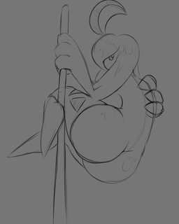 big_butt breasts butt clothing female hair legwear long_hair looking_at_viewer looking_back not_furry nude plant pole side_boob simple_background solo stockings stripper stripper_pole undressing conditional_dnp quin-nsfw nintendo pokemon elemental_creature flora_fauna generation_6_pokemon gourgeist humanoid pokemon_(species) 4:5 absurd_res digital_drawing_(artwork) digital_media_(artwork) hi_res monochrome sketch