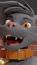 anthro bell bell_collar collar first_person_view male male_pred mouth_shot open_mouth oral_vore prey_pov solo teeth tongue uvula vore phietto phirae domestic_cat felid feline felis mammal 3d_(artwork) 3d_animation 9:16 animated blender_(artwork) digital_media_(artwork) hi_res no_sound short_playtime webm