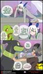 2019 animal_humanoid anthro bottomwear child claws clothed clothing clover_(happytimes) comic dialogue elemental_creature english_text eyes_closed femboy flora_fauna footwear generation_3_pokemon generation_6_pokemon generation_7_pokemon green_(shiro-neko) green_eyes green_hair grey_hair group hair hi_res horn humanoid legendary_pokemon male markings matemi motion_lines multicolored_hair nintendo one_eye_closed orange_sclera pants plant pokemon pokemon_(species) red_eyes scarf shield shirt shoes silver_soul_(comic) tanned_skin text topwear treecko two_tone_hair white_eyes white_hair wings yellow_(shiro-neko) young yveltal zygarde zygarde_10_forme