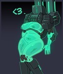 5_fingers areola armor belly big_beard big_breasts breasts featureless_crotch female fingers green_areola green_arms green_body green_breastplate green_nipples heart_symbol machine navel nipples sagging_breasts slightly_chubby slightly_chubby_female solo standing thick_thighs wide_hips redactedinlight new_blood_interactive ultrakill mindflayer_(ultrakill) humanoid robot robot_humanoid 2024 absurd_res digital_media_(artwork) hi_res