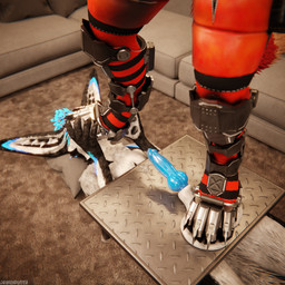 animal_genitalia animal_penis anthro anthro_on_anthro armored_boots ball_crush ball_squeeze balls bdsm biped black_body black_boots black_clothing black_footwear black_fur black_shoes blue_body blue_fur blue_penis bodily_fluids boot_on_balls boot_on_penis boots bottomwear canine_genitalia canine_penis claws clothed clothing cock_and_ball_torture crush cum cum_drip cum_dripping_from_penis cum_on_penis depth_of_field dominant dripping duo erection feet flat_balls foot_crush foot_fetish foot_on_balls foot_on_penis foot_play footwear fur genital_fluids genital_torture genitals grey_body grey_fur hair hindpaw inside jacket knot leather leather_boots leather_clothing leather_footwear leather_jacket leather_topwear legwear licking licking_boots living_room male male/male metal_boots multicolored_body nude on_ground open_mouth orange_body orange_fur orgasm pain pants paws penis red_body red_fur reflection sex shoes shoes_on slim slim_anthro slim_male slim_sub smile standing standing_on_balls submissive submissive_male tail tongue tongue_out topwear torture trampling white_body white_fur dragonplayer blender_cycles balcobeans dragonplayer_(character) canid canine canis fox jex jexouium mammal rexouium 1:1 3d_(artwork) absurd_res blender_(artwork) digital_media_(artwork) hi_res
