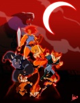 anthro breasts cleavage clothed clothing female fur group hair leotard male markings melee_weapon pole spots spotted_body spotted_fur spotted_hair sword weapon jimsam-x thundercats thundercats_1985 cheetara lion-o panthro snarf tygra wilykat wilykit animal_humanoid cat_humanoid felid felid_humanoid feline feline_humanoid humanoid mammal mammal_humanoid snarf_(species) 2011 hi_res brother_(lore) brother_and_sister_(lore) sibling_(lore) sister_(lore)