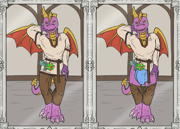 admiring admiring_self anthro balls big_balls big_bulge big_penis big_tail bottomwear bottomwear_down broken_horn bulge claws clothed clothing detailed_bulge gem genitals hand_behind_head hand_on_hip horn huge_balls huge_bulge huge_penis leather leather_clothing male medieval medieval_clothing mirror mirror_reflection pants pants_down partially_clothed paws penis reflection revealing_outfit sculpture seductive shirt skimpy solo statue tail thong tight_bulges tight_clothing tight_underwear topwear tunic underwear wings conditional_dnp samagthrav2 mythology spyro_(chaos-dragon) dragon mythological_creature mythological_scalie scalie hi_res