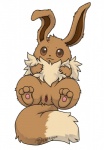 clitoris dipstick_tail female feral genitals lying markings on_back pussy solo spread_legs spreading tail tail_markings valderic_blackstag nintendo pokemon canid canine eevee generation_1_pokemon mammal pokemon_(species) 2012