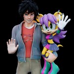 1:1 3d_(artwork) absurd_res alpha_channel archie_comics big_hero_6 blender_(software) clothed clothing digital_media_(artwork) disney duo female footwear fur gloves green_eyes hair handwear herpestid hi_res hiro_hamada holding_both_legs human looking_at_viewer male male/female mammal mina_mongoose mongoose piercing purple_hair rotalice2 sega simple_background size_difference smile smiling_at_viewer sonic_the_hedgehog_(archie) sonic_the_hedgehog_(comics) sonic_the_hedgehog_(series) transparent_background