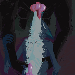 anthro anthro_on_anthro anthro_penetrated anthro_penetrating anthro_penetrating_anthro black_body black_fur blue_body blue_fur fur genitals irrumatio knot knotted_penis male male/male male_penetrated male_penetrating male_penetrating_male oral penetration penile penis penis_in_mouth pink_penis sex demensa emil_(demensa) canid canine canis coyote domestic_dog hybrid mammal 1:1 2020 digital_media_(artwork) pixel_(artwork)