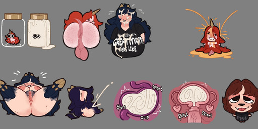 anthro anus balls big_anus blep blush bodily_fluids breasts butt chibi clothing container cum cum_in_container cum_in_jar cum_in_stomach cum_in_uterus cum_inflation cum_inside cum_on_clothing cum_on_face cumshot ejaculation fallopian_tubes female freckled_butt freckles genital_fluids genitals golden_bukkake golden_shower group hooves horn humor in_container in_jar inflation internal internal_vaginal jar lying male masturbation on_back organs ovaries peeing peeing_on_another penetration penile penile_penetration penis penis_in_vagina presenting presenting_anus presenting_hindquarters presenting_vulva pubes sex spread_legs spreading stomach tongue tongue_out unicorn_horn urine uterus vaginal vaginal_canal vaginal_penetration vulva watersports wonderslug european_mythology greek_mythology mythology pony_cum_jar_project alfie_(wonderslug) butterscotch_(wonderslug) iida_(wonderslug) pepper_(wonderslug) bovid bovine canid canine equid equine mammal minotaur mythological_canine mythological_creature mythological_equine unicorn werecanid werecanine werecreature werewolf hi_res meme