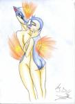 absurd_res anthro anthrofied breasts butt cyndaquil duo eyes_closed female hi_res lesbian nintendo nude pencil_(art) plain_background pokémon pokémorph quilava red_eyes shaded signature vd-dv video_games white_background
Rating: Questionable
Score: -1
User: Jatix
Date: April 15, 2014