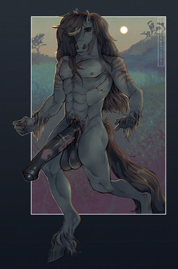 anatomically_correct anatomically_correct_genitalia anatomically_correct_penis animal_genitalia animal_penis anthro balls big_balls big_penis biped black_background bodily_fluids equine_genitalia equine_penis erection feathering front_view fur genital_fluids genitals hair hooves long_hair long_penis male male_anthro medial_ring mottled mottled_genitalia mottled_penis muscular muscular_anthro muscular_male nipples nude_anthro nude_male pecs penis precum pubes sheath simple_background solo standing unguligrade vein veiny_penis ibisibish bucephalus equid equine horse mammal hi_res