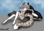 anthro big_breasts blowup_doll breasts female floaty fur inflatable looking_at_viewer nipples nude simple_background solo wasabi_kitt cocoa_vega felid mammal pantherine snow_leopard absurd_res digital_drawing_(artwork) digital_media_(artwork) hi_res