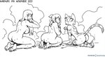 5_toes anthro arm_support bent_arm bent_leg big_breasts big_butt big_eyes biped black_text breasts butt cheek_tuft curved_eyebrows extended_arm eyelashes facial_markings facial_tuft feet female fingers fur fur_tuft group hair head_markings head_turned humanoid_feet humanoid_hands kneeling leaning leaning_forward long_hair long_tail looking_at_viewer looking_back looking_back_at_viewer markings mature_anthro mature_female mature_human multicolored_ears no_irises nude nude_anthro nude_female nude_human number plantigrade pointy_ears ponytail prick_ears pupils rear_view sad side_boob slit_pupils steam straight_hair striped_arms striped_back striped_body striped_face striped_fur striped_legs striped_markings striped_tail stripes tail tail_markings text thick_thighs toes trio tuft wet wet_body wet_fur year noise-tanker litterbox_comics my_hero_academia naruto fran_(litterbox_comics) hinata_hyuga inko_midoriya domestic_cat felid feline felis human mammal tabby_cat 2023 artist_name black_and_white crossover digital_drawing_(artwork) digital_media_(artwork) english_text monochrome