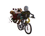 anthro bicycle biped brown_body clothed clothing duo eyes_closed flower grey_body machine plant red_nose sitting slightly_chubby vehicle hxboox03 robot_dreams rascal_(robot_dreams) robot_(robot_dreams) mammal procyonid raccoon robot 2024