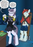 absurd_res anthro bdsm bondage bound clothed clothing duo english_text equid equine female female/female friendship_is_magic goth hasbro hi_res horse impending_brainwashing inky_rose_(mlp) kandlin mammal my_little_pony pony slave text valley_glamour_(mlp)