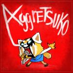 5_fingers anthro clothed clothing female fingers fur parody red_background simple_background solo justfream aggretsuko sanrio scott_pilgrim_(series) scott_pilgrim_vs._the_world retsuko ailurid mammal red_panda 1:1 2018 hi_res watermark