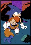 anthro athletic athletic_female black_nose boots butt canon_couple clothing content cuddling duo featureless_crotch female footwear gloves green_eyes hair handwear male male/female muscular muscular_female pink_nose plant red_hair rock shoes shrub sleeping snout thick_thighs topwear tree vest alexroanheimart archie_comics sega sonic_the_hedgehog_(archie) sonic_the_hedgehog_(comics) sonic_the_hedgehog_(satam) sonic_the_hedgehog_(series) sally_acorn sonic_the_hedgehog animal_humanoid chipmunk_humanoid eulipotyphlan ground_squirrel_humanoid hedgehog humanoid mammal mammal_humanoid rodent rodent_humanoid sciurid sciurid_humanoid absurd_res hi_res