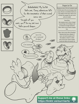 collar curse cursed_clothing dialogue dragon_genitalia equipment erection eye_scar facial_scar feet feral_transformation foot_fetish foot_focus foot_play footjob gameplay_mechanics genitals human_to_feral identity_death intelligence_loss male paws penile penis scar sex species_transformation speech_bubble text transformation surrii mythology ra'zim dragon human mammal mythological_creature mythological_scalie scalie 2025 absurd_res english_text hi_res