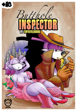 anthro big_nose black_nose brown_clothing brown_gloves brown_handwear brown_trenchcoat cigarette cigarette_in_mouth clothed clothed_anthro clothed_male clothing coat detective duo fedora footwear forehead_gem fully_clothed fully_clothed_anthro fully_clothed_male fur gem gloves handwear hat headgear headwear high_heels lighter male multicolored_body multicolored_fur nude nude_anthro nude_female object_in_mouth partially_clothed partially_clothed_anthro partially_clothed_female purple_body purple_fur purple_hair_tips red_clothing red_footwear red_high_heels shoes skimpy text topwear trenchcoat white_body white_fur white_mouth tinydevilhorns sega sonic_the_hedgehog_(series) blaze_the_cat fang_the_hunter dipodid domestic_cat felid feline felis jerboa mammal rodent 2026 absurd_res cover cover_art cover_page english_text hi_res