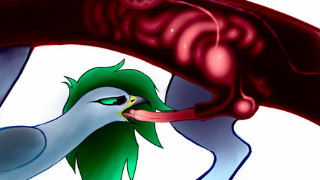 animal_genitalia balls beak bladder bodily_fluids colon cross_section drooling duo epididymis erection feral genital_fluids genitals green_hair guts hair intestines kidney male male_penetrating nude open_mouth organs penetration penile penile_penetration penis saliva simple_background size_difference spine tongue tongue_out urethral urethral_penetration urethral_tonguing l0veblood avian bird black-winged_kite mammal mustelid otter 16:9 digital_media_(artwork) hi_res krita_(artwork) widescreen