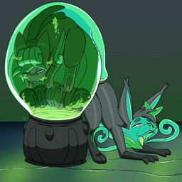 after_transformation anticipation artificial_birth ass_up birth birth_pod bubble captured cloning_device cloning_machine cloning_tank containment_tube curled_up female feral gloves_(marking) goo_vore green_liquid incubation latex latex_body leg_markings looking_pleasured male markings mewtwo_clone_machine pod scarf slime socks_(marking) stasis_chamber tentacles translucent translucent_tail vore wings whitephoenix52 nintendo pokemon pokemon_the_first_movie aquafresh_(sylve0n) sylve0n_(user) eeveelution generation_1_pokemon generation_6_pokemon goo_creature living_clone_unit pokemon_(species) sylveon vulpix 1:1 absurd_res hi_res