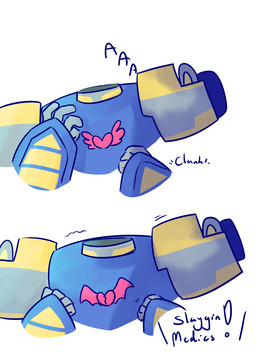 annoyed autobot eyes_closed headless heart_symbol humor machine male not_furry simple_background standing text robotbandaids cartoon_network hasbro takara_tomy transformers transformers:_animated_(2007) sentinel_prime cybertronian humanoid living_machine robot comic digital_media_(artwork) english_text hi_res
