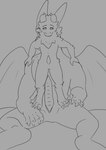 anal anal_orgasm anal_penetration animal_genitalia anthro anthro_on_feral anthro_penetrated bestiality bodily_fluids breath claws cum cum_on_ground cum_while_penetrated digitigrade duo ejaculation feral feral_penetrating feral_penetrating_anthro fur genital_fluids genitals hands-free horn internal_testicles large_penetration larger_feral larger_male male male/male male_penetrated orgasm pain painal panting penetration premature_ejaculation sex size_difference smaller_penetrated struggling toe_claws wings sys_bps mythology animal_humanoid dragon dragon_humanoid furred_dragon furred_scalie humanoid mythological_creature mythological_scalie scalie animated short_playtime