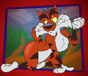 3_toes 4_fingers annoyed anthro arched_back arm_support arm_tuft belly big_butt biped black_eyebrows black_nose black_stripes branch butt butt_pose casual_nudity cheek_tuft chest_tuft chin_tuft cloud crouching curvy_figure elbow_tuft eyebrows facial_tuft feet fingers fist fluffy fluffy_chest fur glistening glistening_butt gloves_(marking) grumpy half-closed_eyes head_tuft humanoid_feet humanoid_heel knee_tuft kneeling leaf leg_markings leg_tuft lines_drawn looking_down male markings narrowed_eyes nude orange_body orange_fur outside painted_background plant plantigrade pose raised_tail scut_tail short_tail shoulder_tuft small_tail socks_(marking) soles solo striped_body striped_fur striped_markings striped_tail stripes tail tail_markings thick_eyebrows toes toony tree tuft whiskers white_belly white_body white_feet white_fur white_hands wide_hips yellow_sclera gavanzude adventures_from_the_book_of_virtues pbs socrates_the_bobcat bobcat felid feline lynx mammal 2025 alternate_version_at_paywall colored digital_drawing_(artwork) digital_media_(artwork) flat_colors hi_res pinup signature