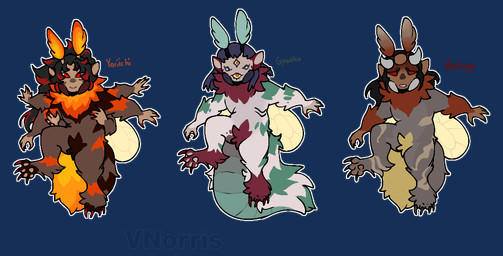 2_mouths 6_arms antennae_(anatomy) black_hair brown_body claws fur green_markings group hair horn insectoid_wings male markings multi_arm multi_limb multi_mouth orange_eyes orange_markings outline pawpads paws pedipalps purple_hair red_eyes red_markings scales simple_background text transparent_background trio white_body white_outline yellow_markings puppetmaster13uwu demon_slayer kimetsu_no_yaiba gyokko_(demon_slayer) hantengu_(demon_slayer) yoriichi_tsugikuni animal_humanoid arthropod arthropod_humanoid bee_humanoid demon humanoid hymenopteran hymenopteran_humanoid insect insect_humanoid alpha_channel model_sheet