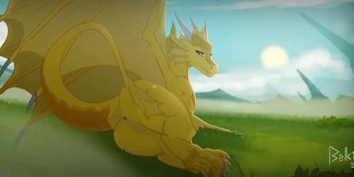 anus blue_eyes claws female female_feral feral field finger_claws fingering fingers genitals light masturbation non-mammal_vulva penetration sky solo sound_effects sun sunlight sunny vaginal vaginal_fingering vaginal_masturbation vaginal_penetration vulva belk1n sound_warning mythology dragon gold_dragon mythological_creature mythological_scalie scalie 2d_animation animated hi_res long_playtime sound video
