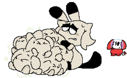abdominal_bulge ambiguous_anthro ambiguous_gender ambiguous_pred anthro anthro_pred armless belly belly_on_ground big_belly big_ears biped black_arms black_body black_ear_tips black_eyelids black_eyes black_feet black_fur black_nose black_tail blushlines bodily_fluids body_outline bodysuit bubble_helmet bystander cheek_blush chest_tuft clothing different_sized_pupils dipstick_ears dot_nose duo ear_markings empty_eyes eye_roll eyelashes face_imprint feet foot_imprint frown fully_inside fur gloves_(marking) hair half-closed_eyes hand_on_belly hand_on_own_belly heart_tail huge_belly huge_hips imprint larger_pred line_tail long_ears looking_at_another markings mass_vore monotone_background monotone_belly monotone_bodysuit monotone_face monotone_hair monotone_skinsuit monotone_tail motion_lines multicolored_body multicolored_ears multicolored_fur multiple_prey narrowed_eyes nude_ambiguous nude_anthro red_bodysuit red_clothing red_skinsuit red_spacesuit red_tail rumbling_stomach short short_legs simple_background sitting sitting_on_ground size_difference skinsuit soft_vore solo_focus space_helmet spacesuit standing straining sweat sweatdrop tail tan_arms tan_belly tan_body tan_ears tan_face tan_fur tan_hair tan_tuft thin_tail tight_clothing tuft two_tone_arms two_tone_body two_tone_ears two_tone_fur unseen_prey unusual_ears vore white_background white_face wide_hips meatcanister chuchu_rocket sega chupea daniel_(meatcanister) chuchu_(chuchu_rocket) mammal mouse murid murine rodent 2026 digital_media_(artwork) english_description full-length_portrait pixel_(artwork) portrait male_(lore)