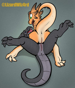 after_kiss anthro anthro_on_anthro anus bodily_fluids claws clitoris dewclaw digitigrade duo eye_contact fangs feet female female/female female_on_bottom female_on_top foreplay genital_fluids genitals green_eyes grey_background happy intraspecies legs_up looking_at_another looking_at_partner lying non-mammal_vulva nude on_back on_bottom on_top open_mouth open_smile orange_body orange_scales purple_eyes raised_tail saliva saliva_string scales simple_background smile soles spread_legs spreading straddling tail tail_anus tailbutt teeth textured_background toes tongue tongue_out vaginal_fluid_string vaginal_fluids vulva yellow_sclera lizardwizard caid_(mudorios) lumi_the_kobold kobold scalie 2023 absurd_res hi_res