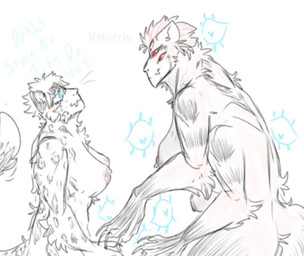 4_breasts 4_eyes 6_eyes black_markings blue_eyes blue_text breasts claws crossgender duo fangs female fur hair heart_eyes heart_symbol leopard_spots markings multi_breast multi_eye multi_limb paws pink_hair red_eyes simple_background spots teats teeth text whiskers white_background white_hair puppetmaster13uwu jujutsu_kaisen gojo_satoru sukuna_(jujutsu_kaisen) ailurid felid humanoid mammal pantherine red_panda snow_leopard werecreature werefelid wereleopard werepanda werepantherine sketch