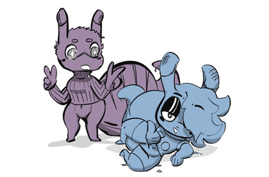 anthro big_tail duo female imminent_vore looking_at_viewer male photo_shoot pose posing_for_picture shortstack simple_background smile tail thick_thighs globaldonut34 gd_(globaldonut34) aquatic aquatic_gastropod gastropod mollusk sea_slug slug absurd_res digital_media_(artwork) hi_res sketch
