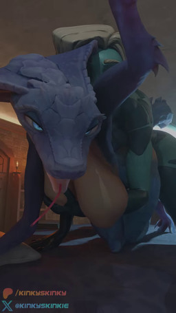 all_fours anthro anthro_on_anthro anthro_penetrated bare_breasts bedroom big_breasts blonde_hair blue_body blue_scales breast_expansion breasts doggystyle duo expansion female female_penetrated from_behind_position genitals growth hair holding_breast huge_breasts huge_thighs hyper hyper_breasts hyper_thighs inside looking_pleasured male male/female male_penetrating male_penetrating_female nude penetration penile penile_penetration penis penis_in_vagina scales sex sloshing_breasts snake_hood snout tail thick_thighs thigh_expansion tongue tongue_out vaginal vaginal_penetration kinkyskinky da.nilkaz_(modeler) aeres_(kinkyskinky) cain_(coast) eel fish hybrid marine reptile scalie snake 2025 3d_(artwork) 3d_animation 9:16 animated credits digital_media_(artwork) hi_res long_playtime sound webm