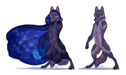 4_toes 5_fingers amputee anthro black_nose digitigrade disability feet fingers looking_at_viewer male nude purple_eyes scar simple_background smile solo toes white_background katie_hofgard canid canine canis coyote mammal 2019 5:3 digital_media_(artwork) hi_res