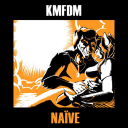 album_redraw anthro black_border border breasts cross duo female female_anthro floppy_ears hair jewelry light male male/female male_anthro necklace side_boob sunlight krahehund kmfdm naive_(kmfdm_album) canid canine canis domestic_cat domestic_dog felid feline felis mammal 1:1 album_cover cover hi_res restricted_palette