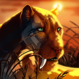 black_lips day detailed_background feral green_eyes lips outside sky solo sun wolfroad felid feline mammal 1:1 2016 digital_media_(artwork)
