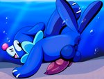 animal_genitalia animal_penis anus balls bubble canine_genitalia canine_penis erection feral genitals looking_back male penis solo swimming underwater water tepigfan101 nintendo pokemon generation_7_pokemon mammal marine pinniped pokemon_(species) popplio absurd_res hi_res